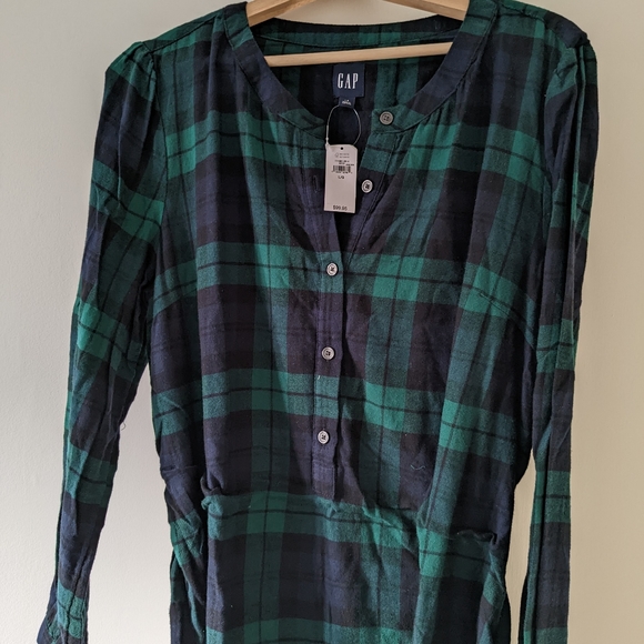 Plaid gap dress, new with tags - Picture 2 of 3